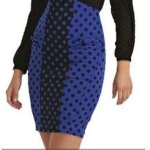 Black & Blue XS Kardashian Kollection Skirt